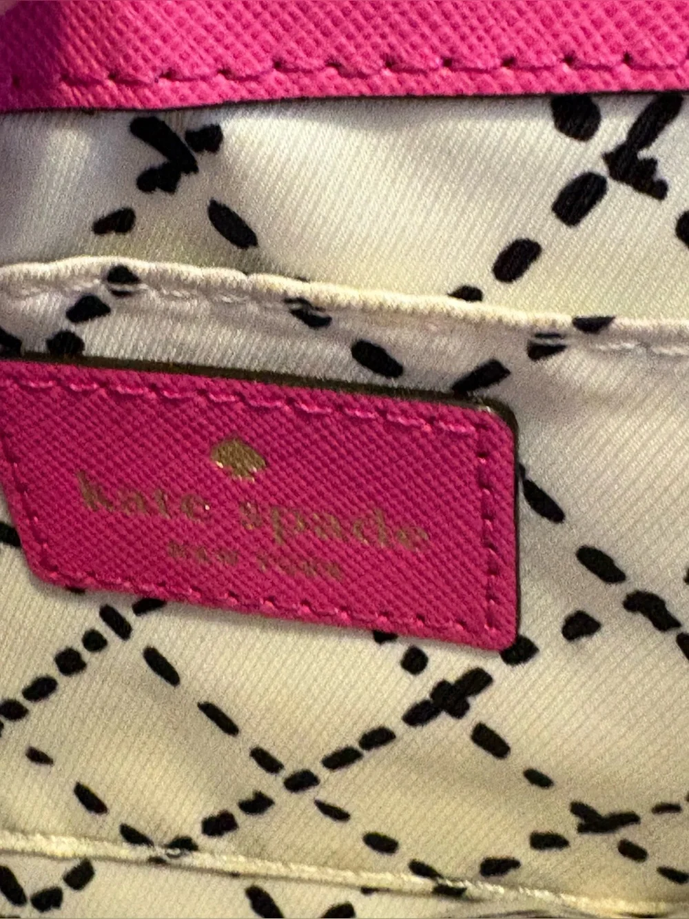 Kate Spade Newbury Lane Sally Turn Lock  leather Crossbody Bag